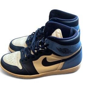 Air Jordan 1 Retro high OG Blue and white High-Top Sneakers